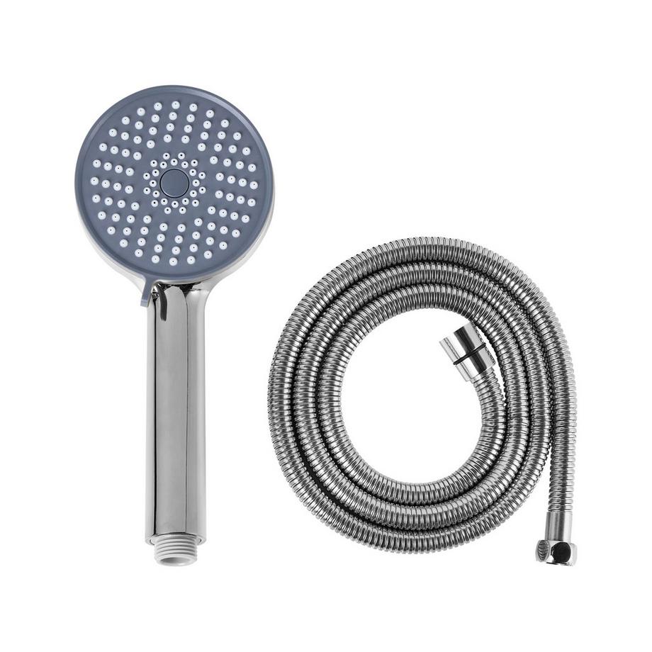 Beliani Duschkopf mit Schlauch aus ABS (robuster Kunststoff) Klassisch SURIPA  