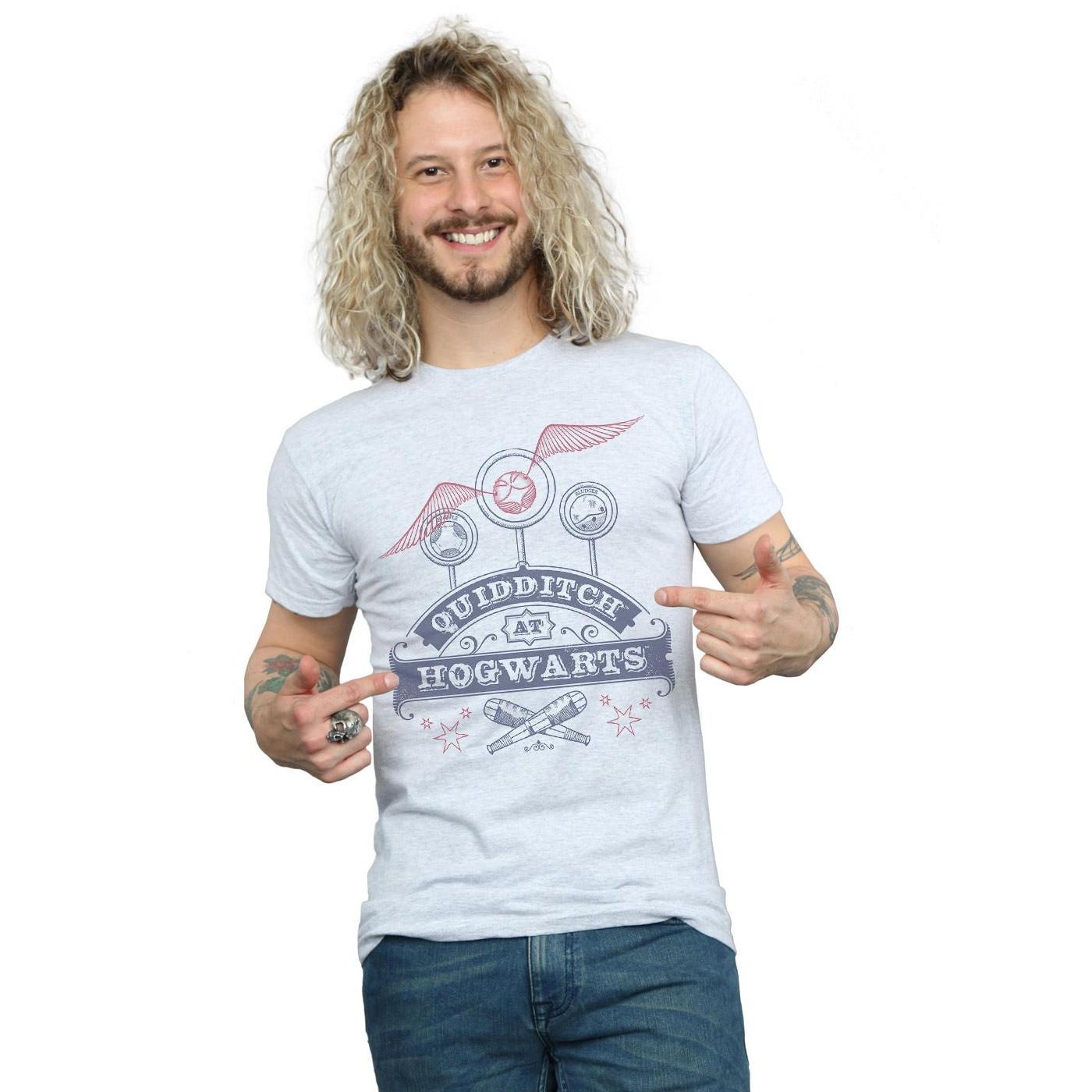 Harry Potter Quidditch At Hogwarts T-Shirt  