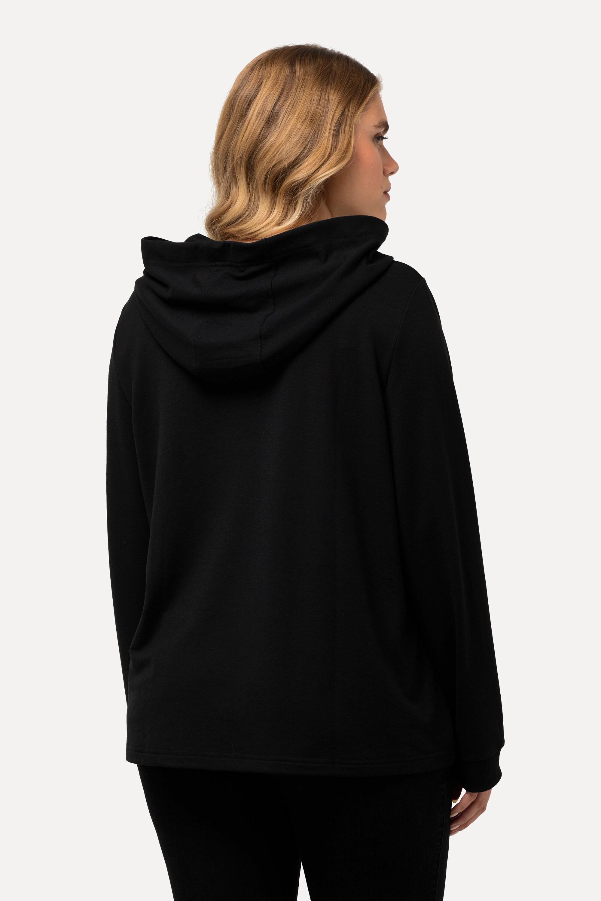 Ulla Popken  Hoodie, Städtenamen, Kapuze, Langarm 