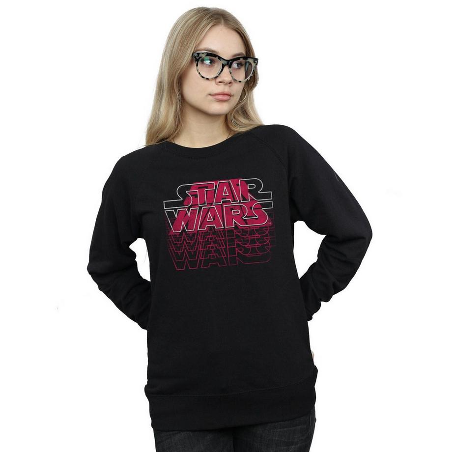 STAR WARS Star Wars Logo Repeat Sweatshirt  