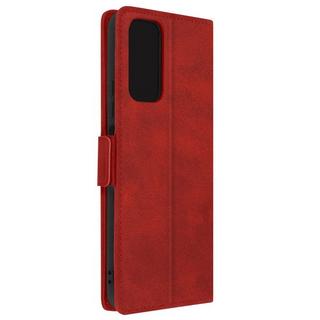 Avizar  Étui Honor 10X Lite Portefeuille Rouge 