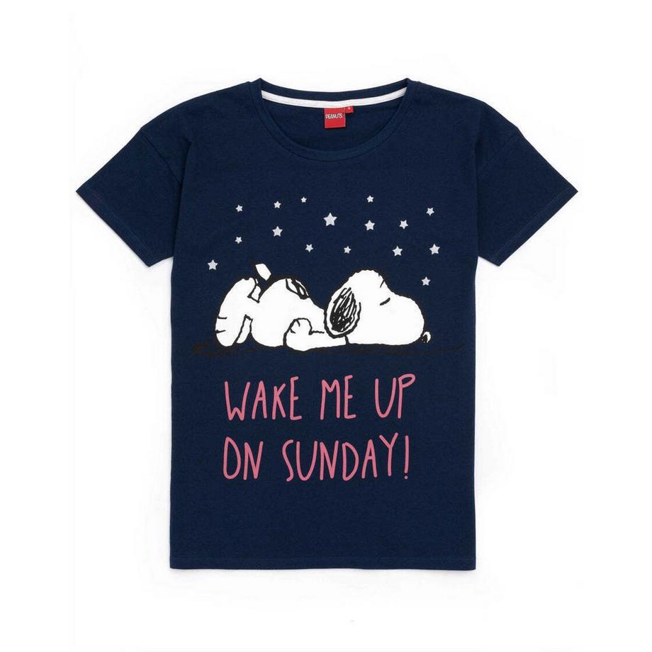 SNOOPY  Ensemble De Pyjama Court 