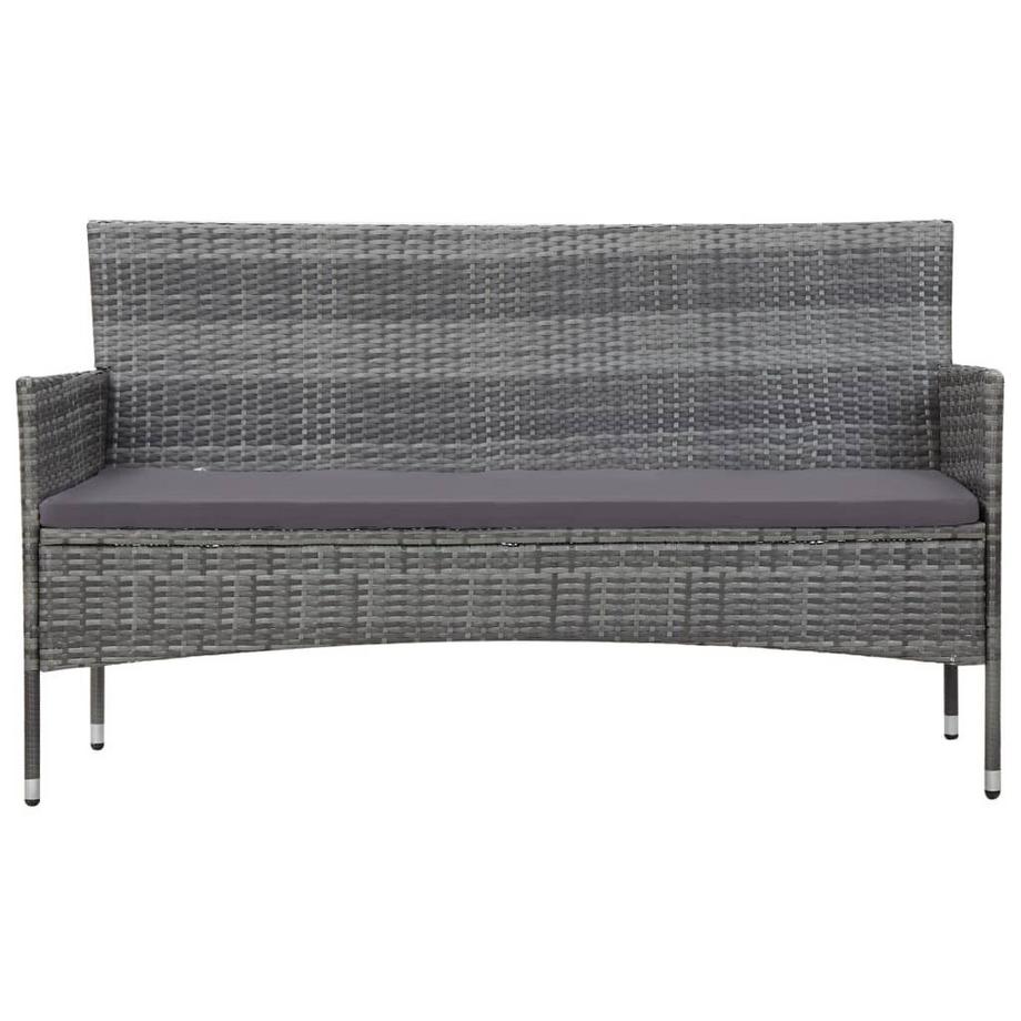 VidaXL Gartensofa poly-rattan  