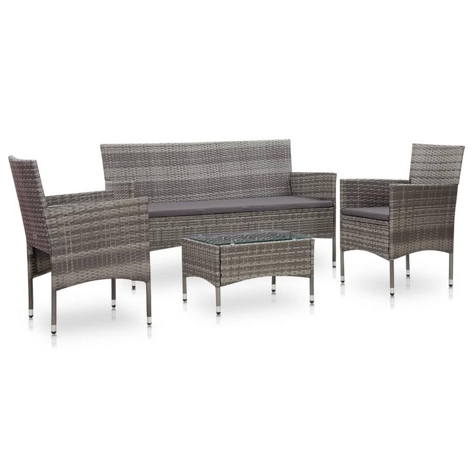 Gartensofa poly-rattan