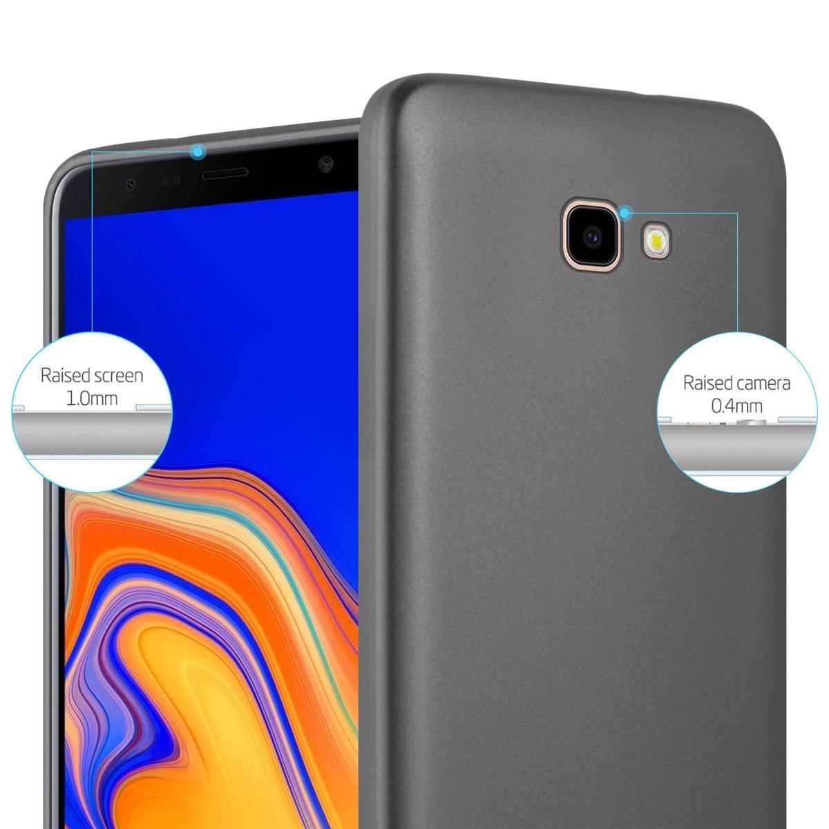 Cadorabo  Housse compatible avec Samsung Galaxy J4 PLUS - Coque de protection en silicone TPU flexible 