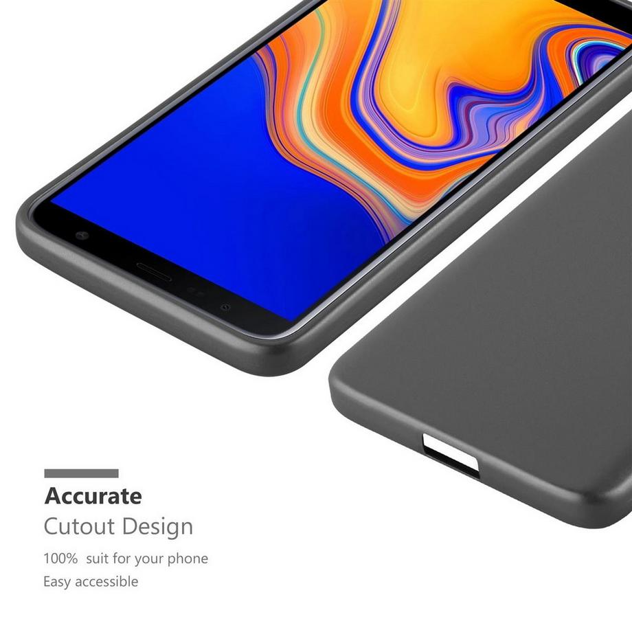 Cadorabo  Hülle für Samsung Galaxy J4 PLUS TPU Silikon Matt 