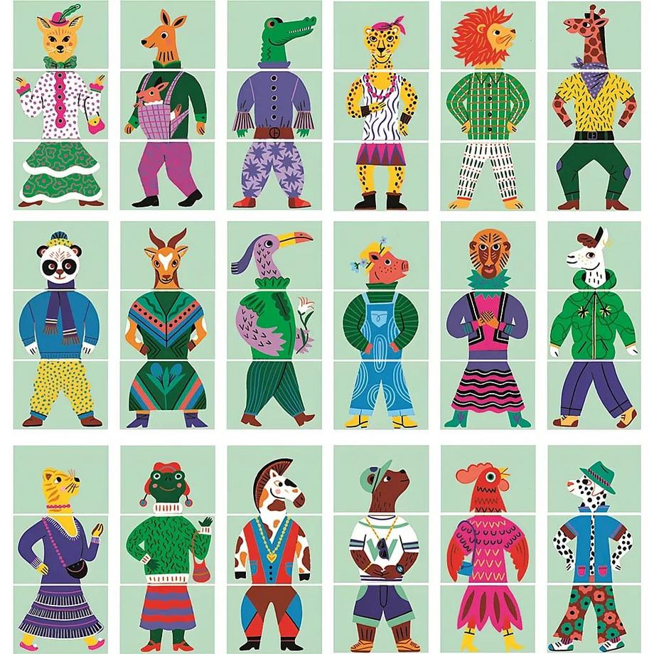 Djeco  Eduludo Mix & Match Modanimo (mult) 