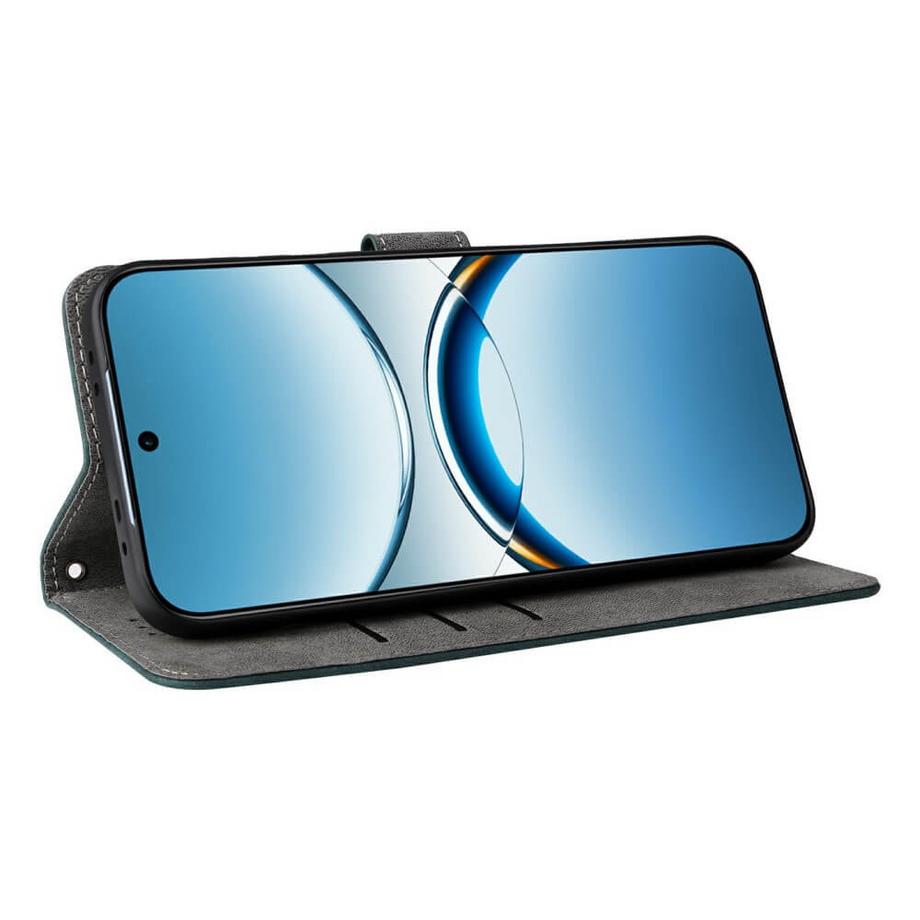 Cover-Discount  OPPO Find X8 5G - Ledertasche mit RFID Blocker 