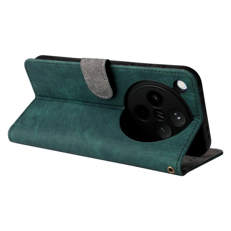 Cover-Discount  OPPO Find X8 5G - Ledertasche mit RFID Blocker 