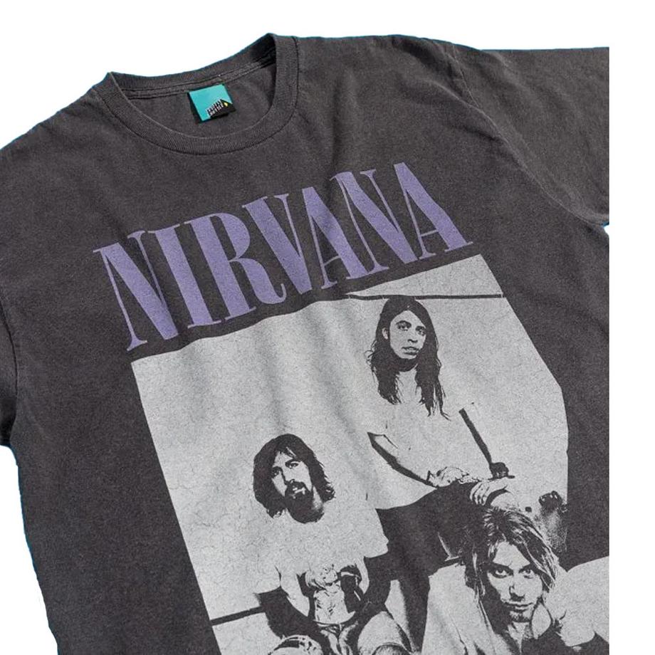Nirvana T-Shirt lavé vintage  