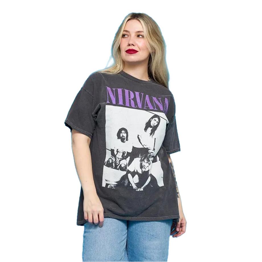 Nirvana T-Shirt lavé vintage  