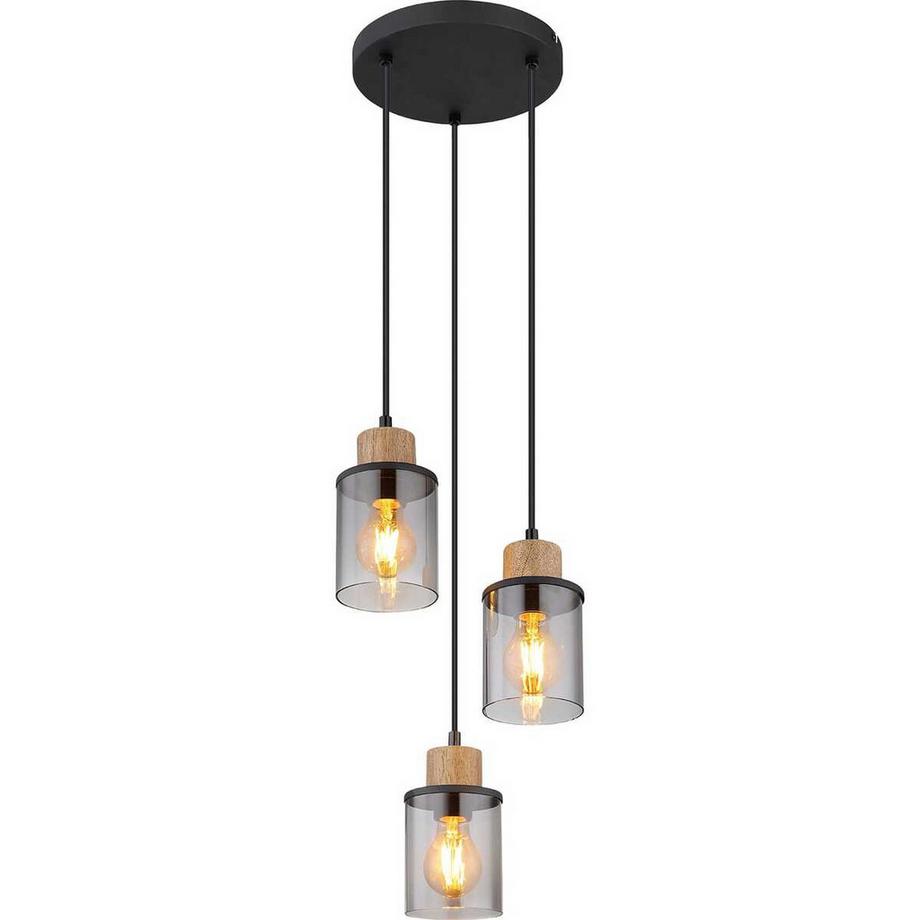 mutoni light Hängeleuchte Reid 3xE27  