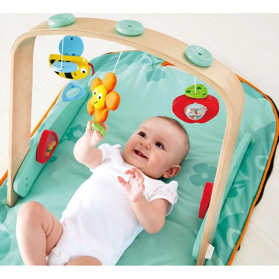 Hape  Kleinkind Spielbrücke mit Krabbeldecke 