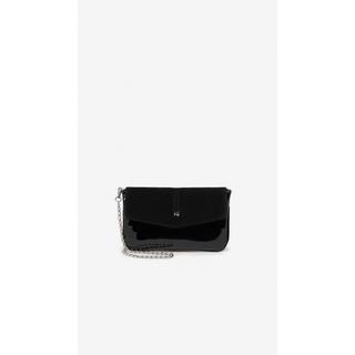 Nero Giardini Vernice Nero Clutch Tasche  