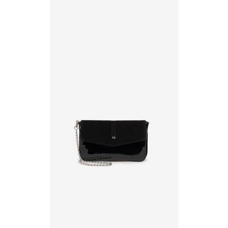 Nero Giardini Vernice Nero Clutch Tasche  