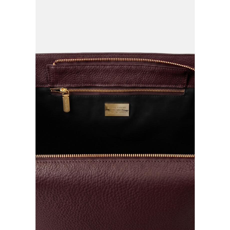 pierre cardin Strukturierte Handtasche mit Sternanhänger  