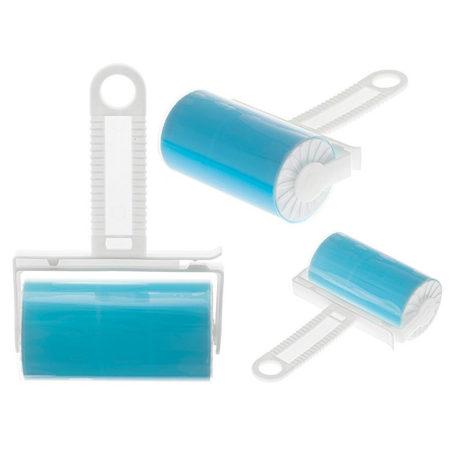 Pricenet  Brosse à gel pour rouleau à vêtements pour nettoyer les cheveux des tissus d'ameublement 