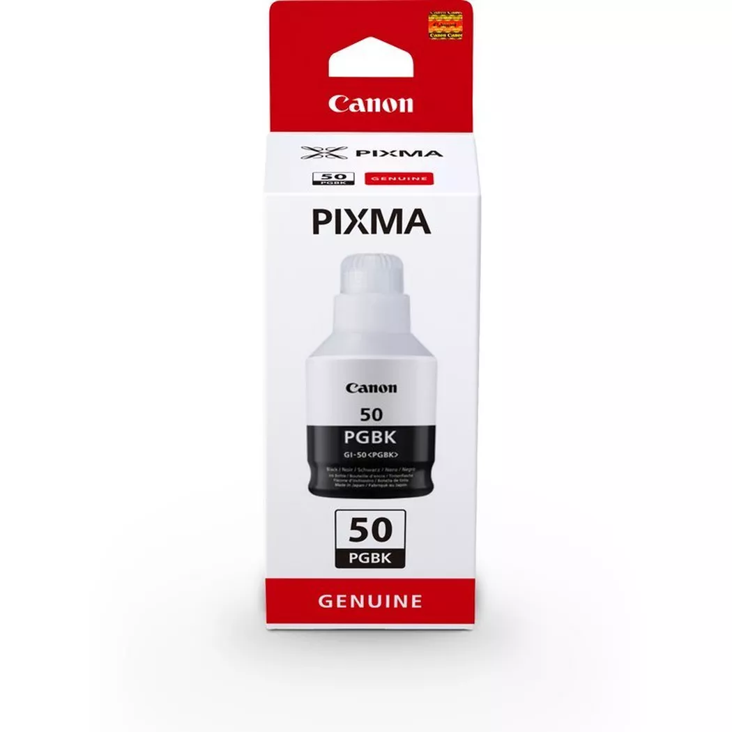 Canon GI-50 PGBK, Hohe Reichweite, Tintenflasche, Schwarz