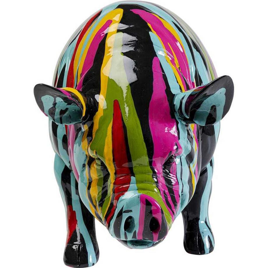 KARE Design Figurine de décoration Pig Holi 22  