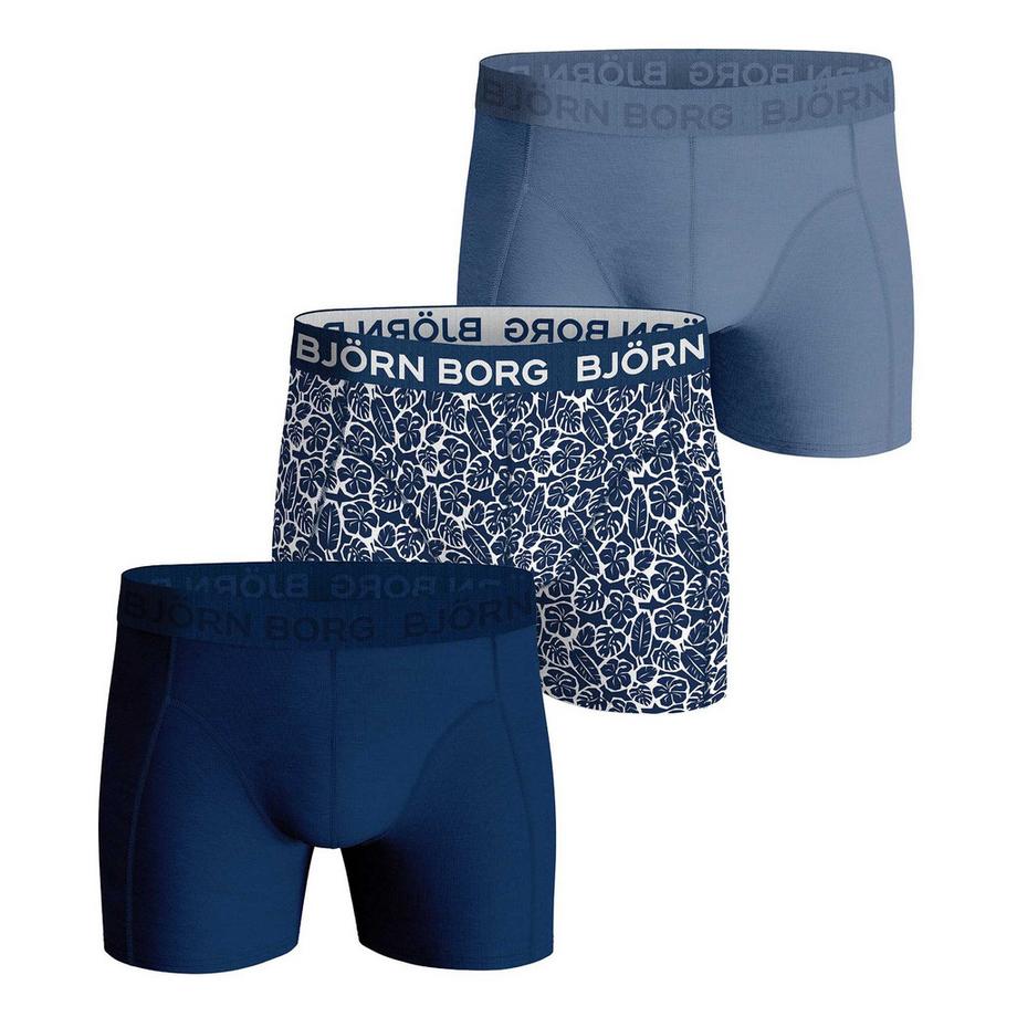 Boxershort  3er Pack Figurbetont-Cotton Stretch Boxer Trunks 3P
