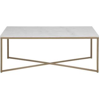 mutoni Table basse Romandie blanc Guangxi 120x60x46  