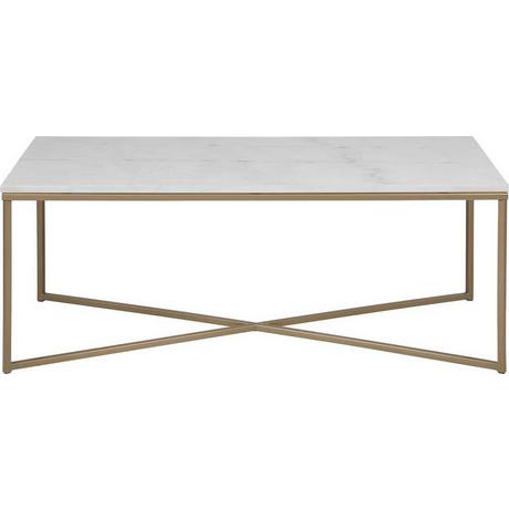 mutoni Table basse Romandie blanc Guangxi 120x60x46  