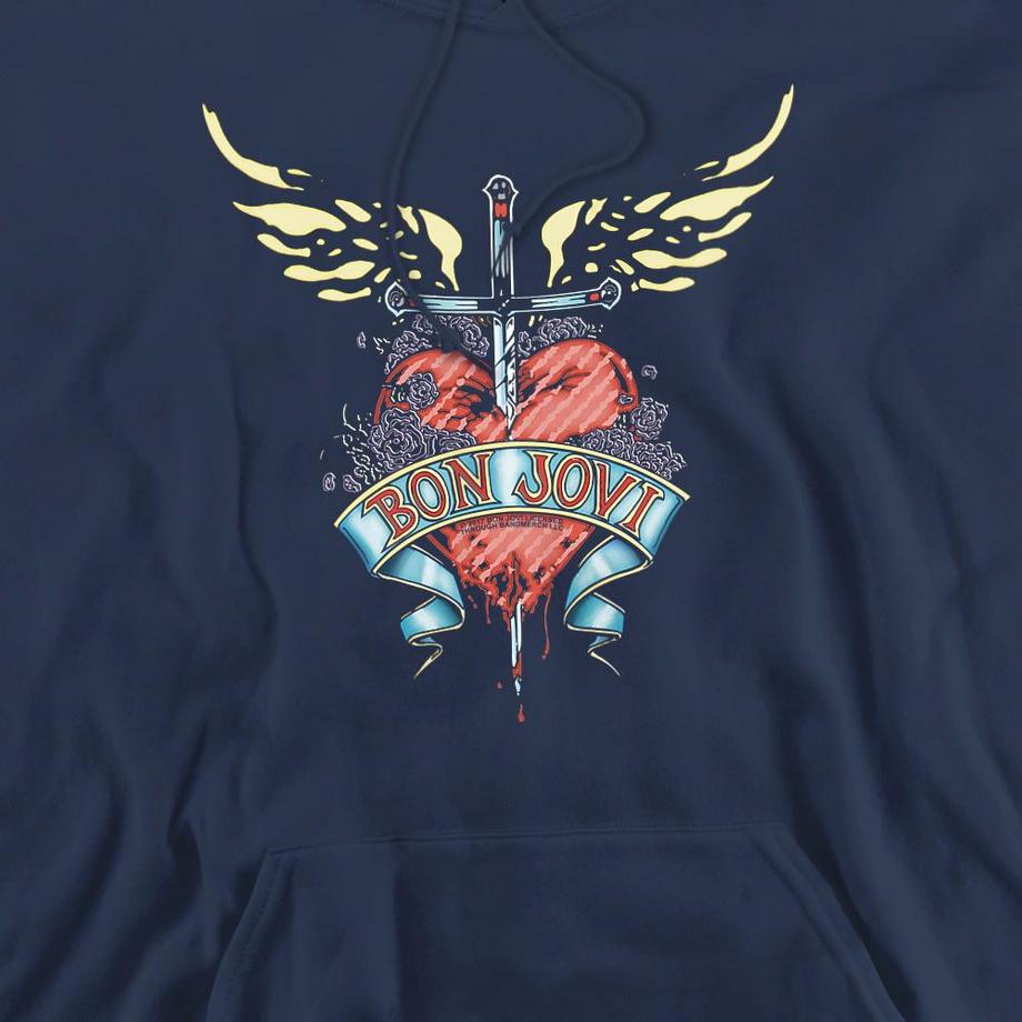 Bon Jovi  Sweat à capuche DAGGERED 