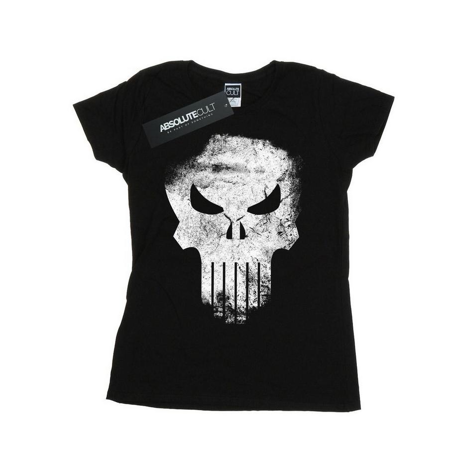 MARVEL The Punisher Distressed Skull T-Shirt  
