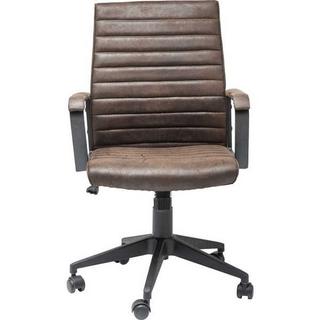 mutoni Chaise de bureau pivotante Labora Marron  