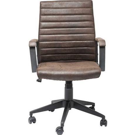 mutoni Chaise de bureau pivotante Labora Marron  