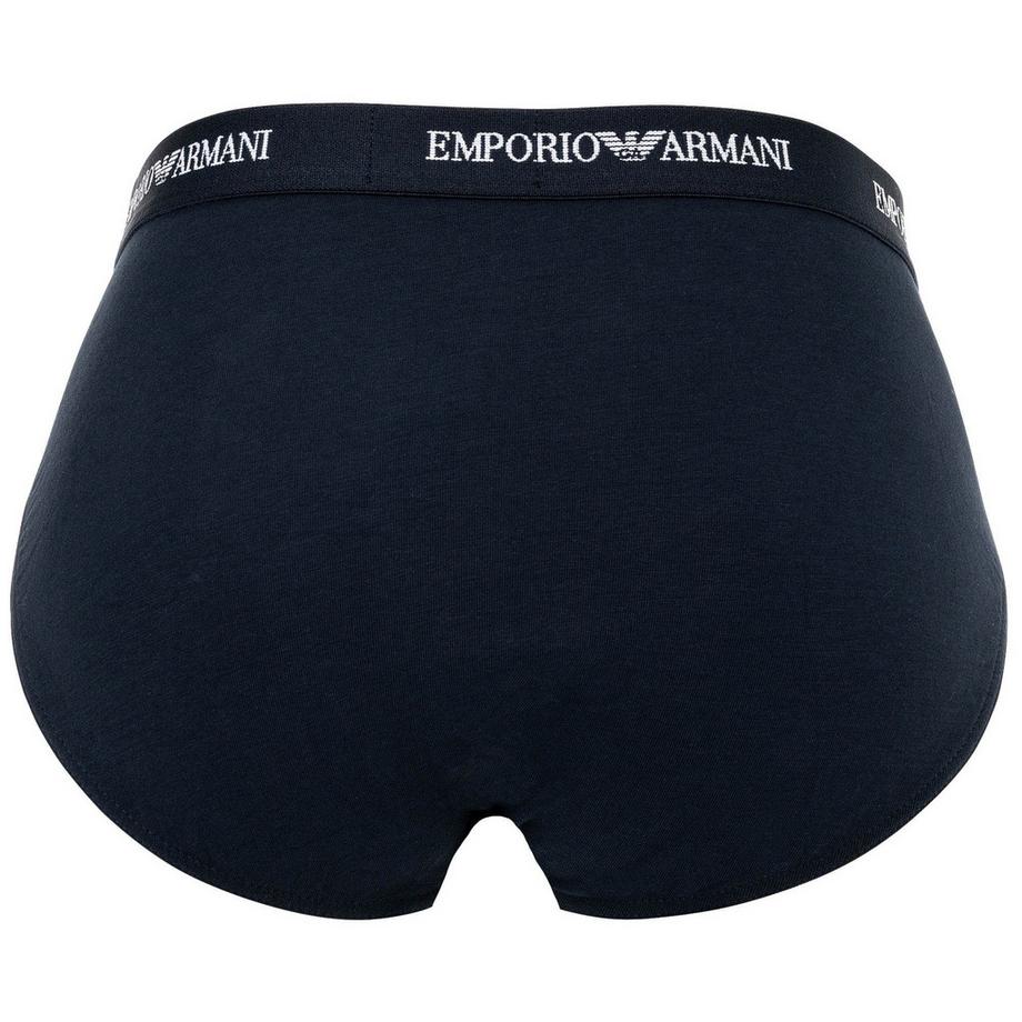 EMPORIO ARMANI Slip Core Logoband Paquet de 3  