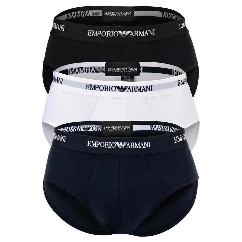 Slip  Paquet de 3 Conforme à la silhouette-Core Logoband