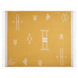 Beliani Jalkini Boho Acryl Kuscheldecke  