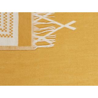 Beliani Jalkini Boho Acryl Kuscheldecke  