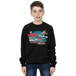 DC COMICS  Super Friends We WHOOSH You A Merry Christmas Sweatshirt 