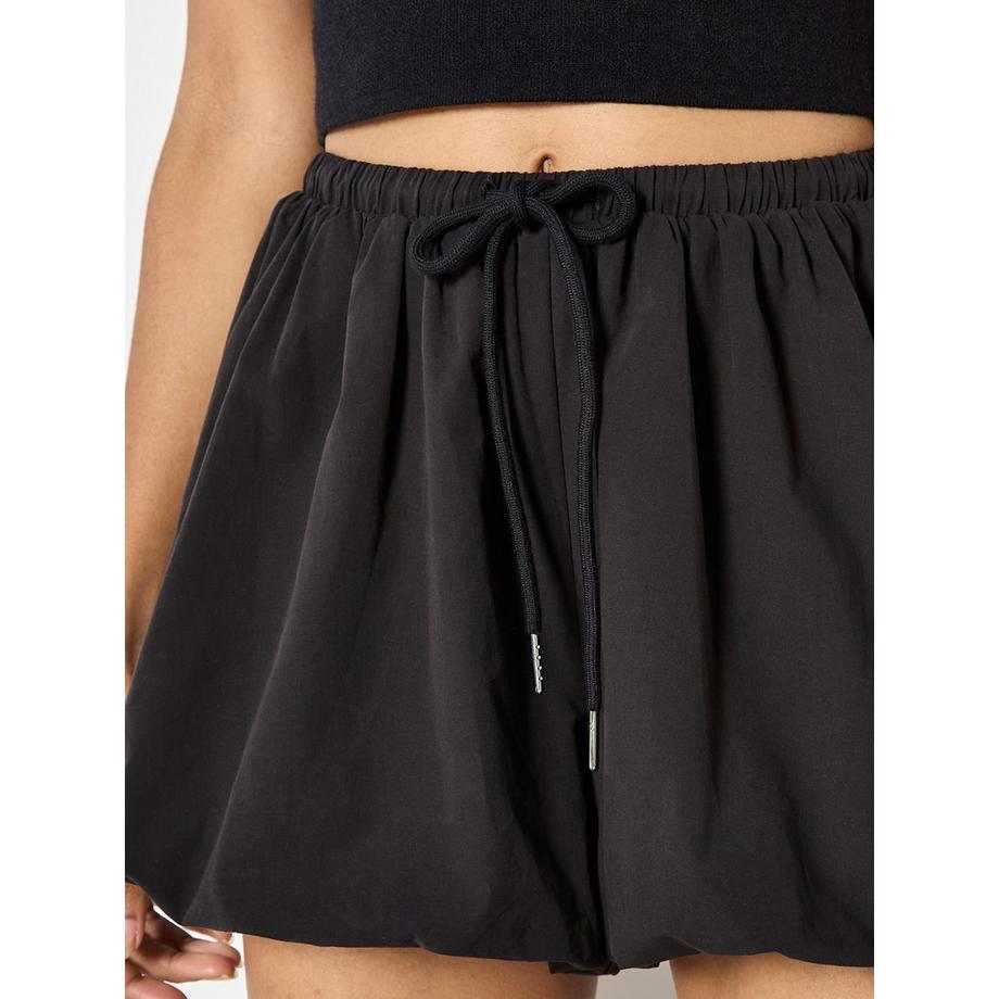 APRICOT Mini-Shorts mit Bubble-Saum  