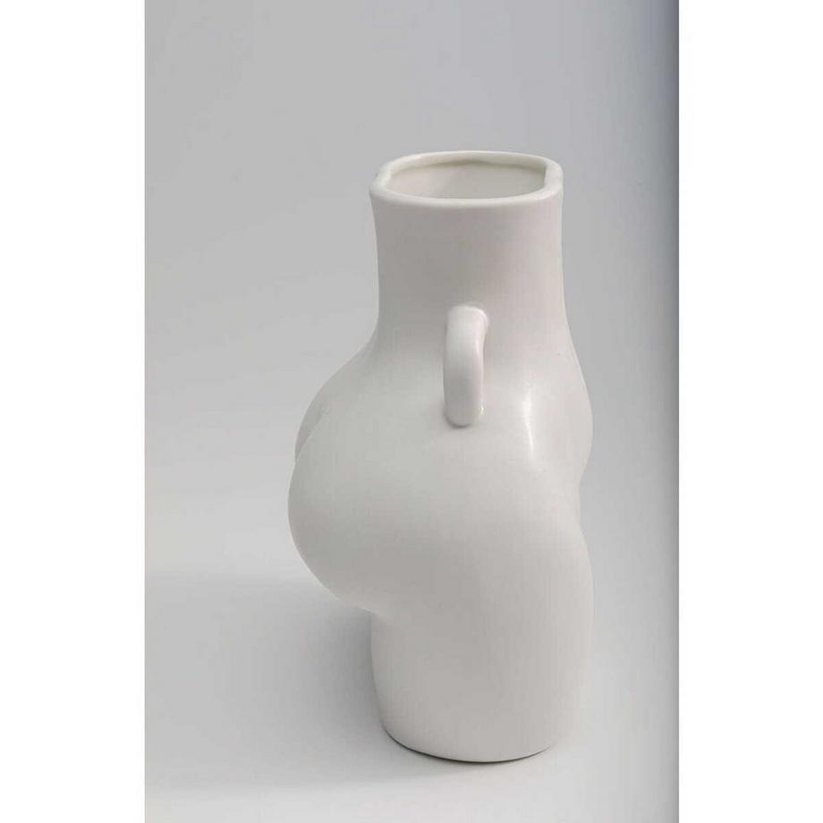 KARE Design Vase Donna blanc 22  