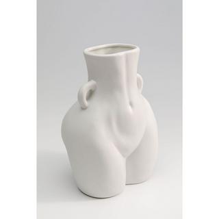 KARE Design Vase Donna weiss 22  