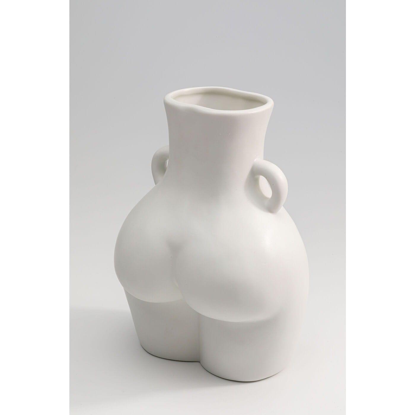 KARE Design Vase Donna weiss 22  