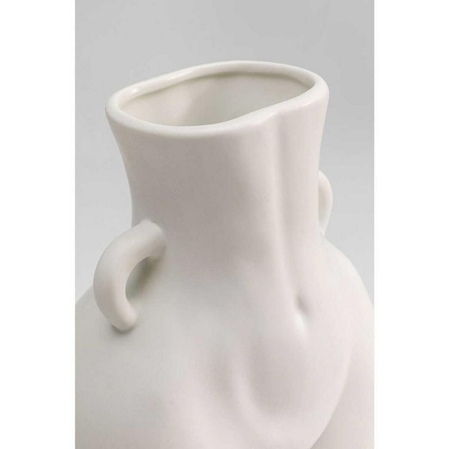 KARE Design Vase Donna blanc 22  