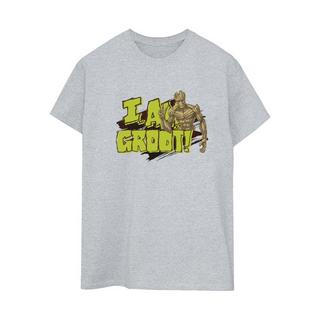 Guardians Of The Galaxy I Am Groot T-Shirt Stampata  