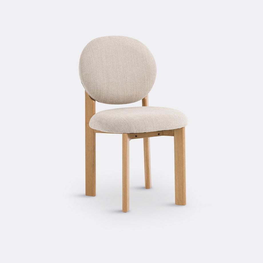 Chaise organique chêne