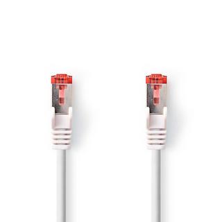 Nedis  Cavo di rete CAT6 | RJ45 maschio | RJ45 maschio | S/FTP | 7,50 m | Rotondo | LSZH | Bianco | Etichetta 