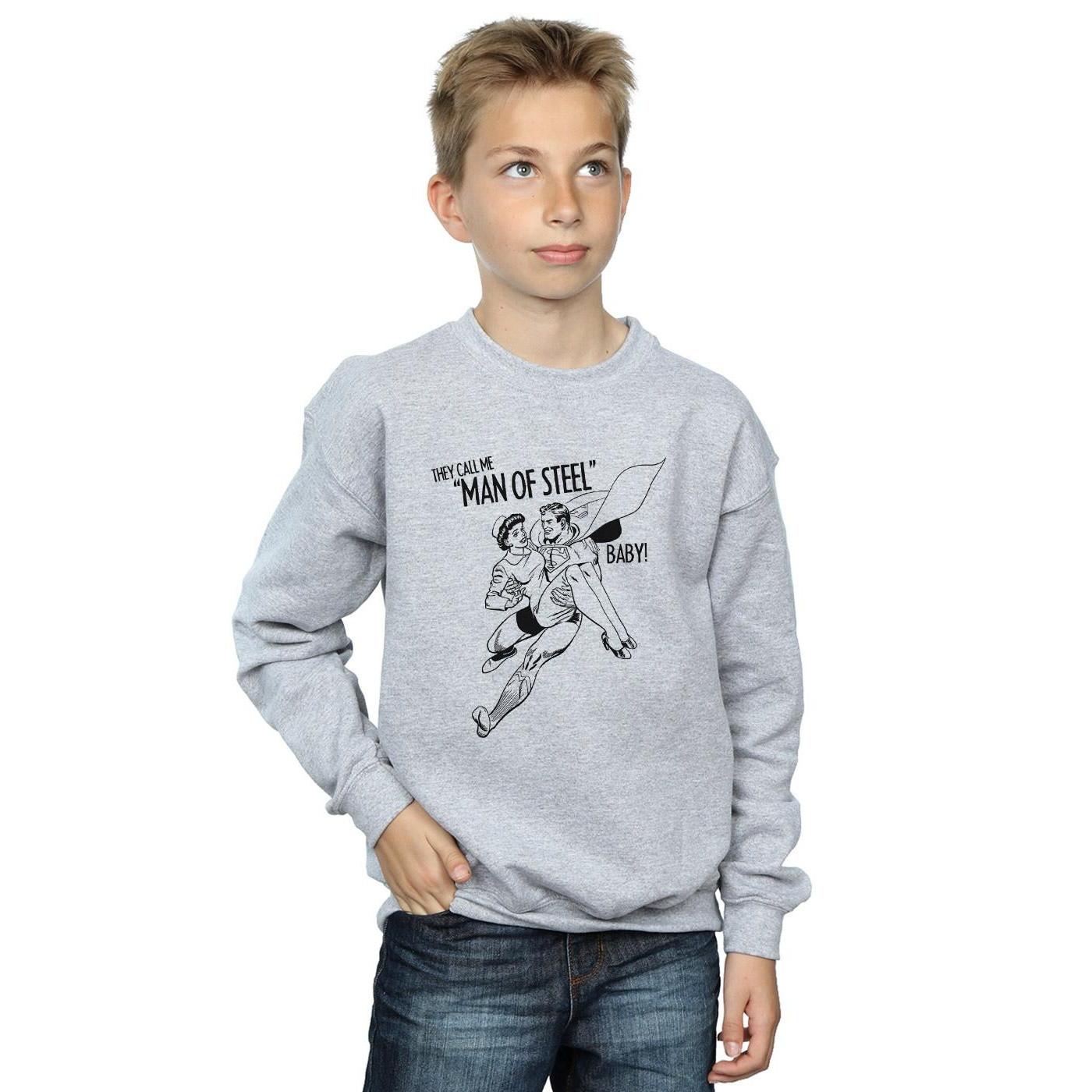 DC COMICS  Steel Sweatshirt 