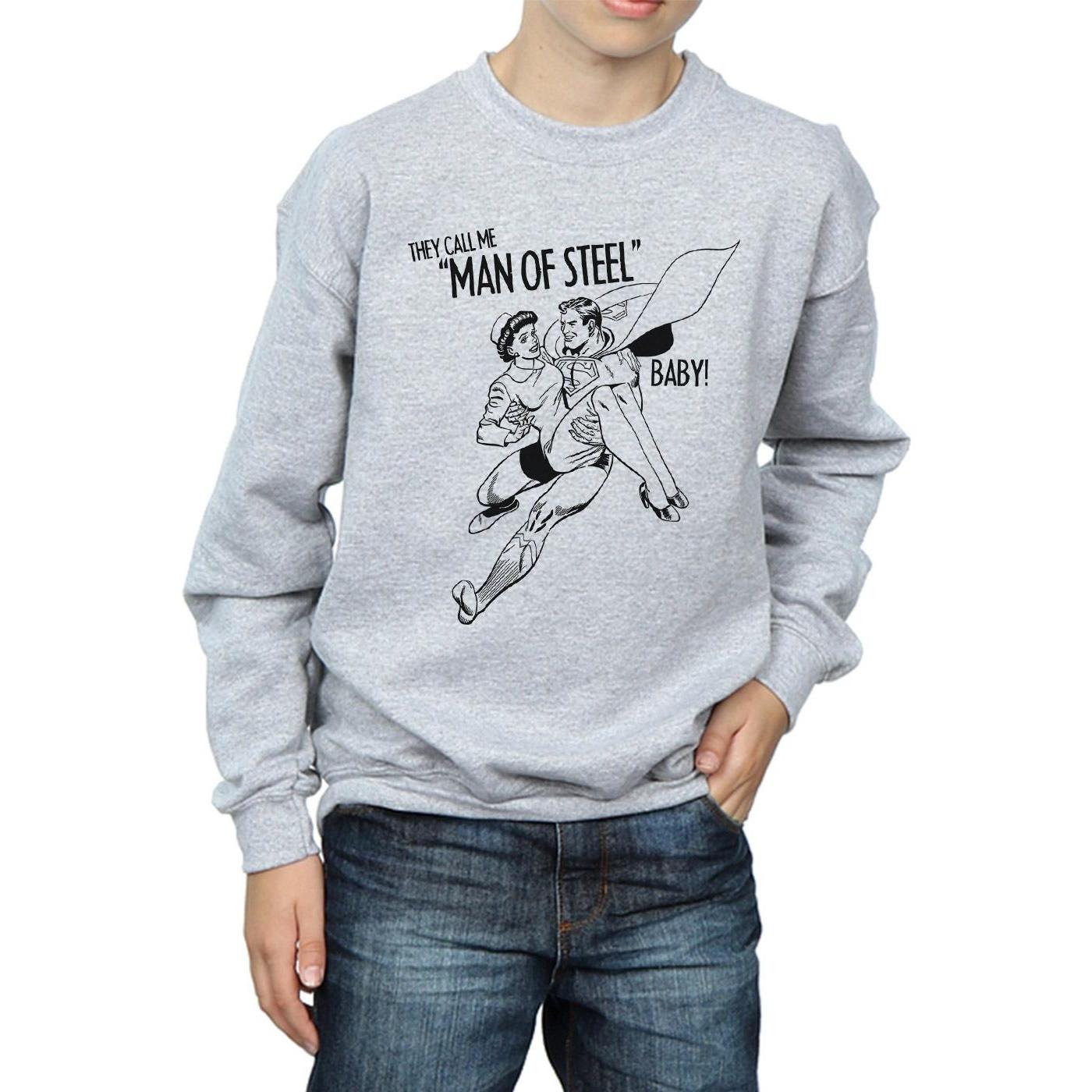 DC COMICS  Steel Sweatshirt 