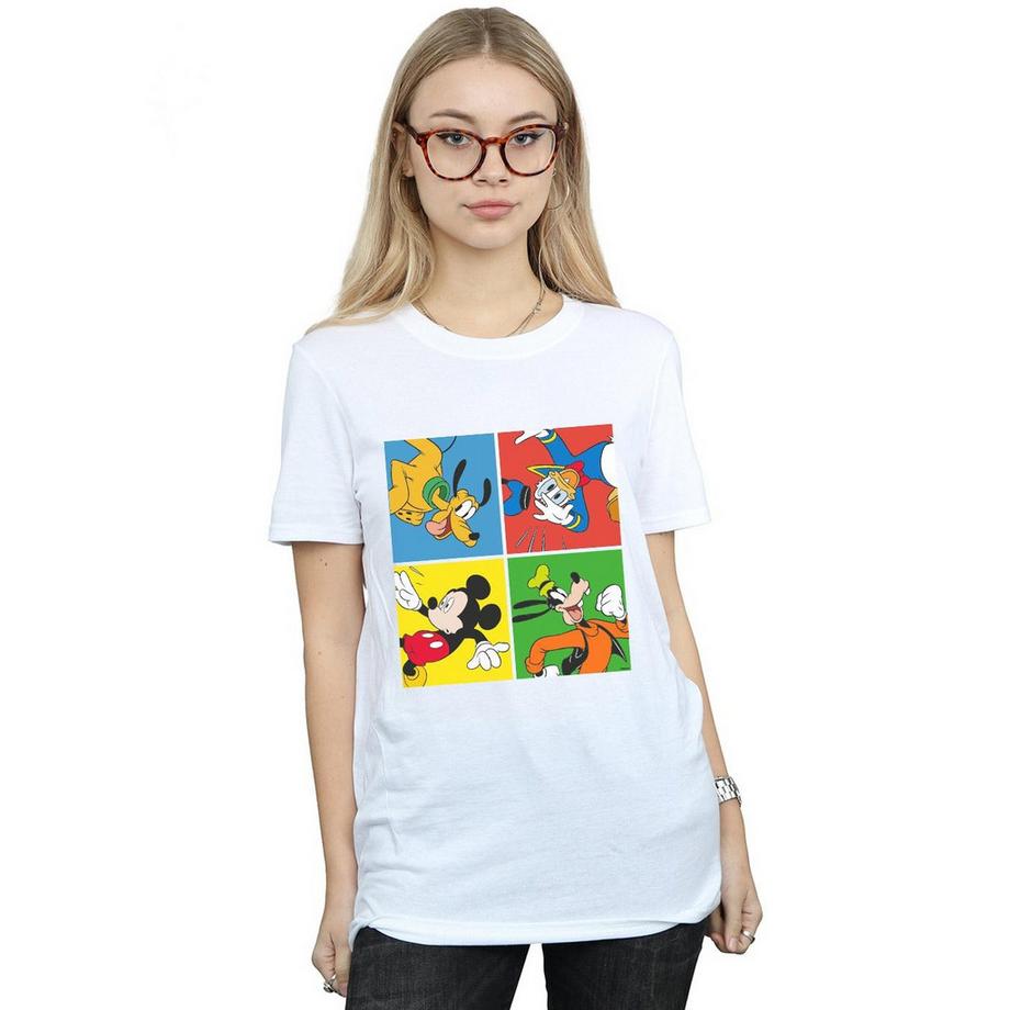 Disney Mickey Mouse and Friends T-Shirt con Stampa Grafica  