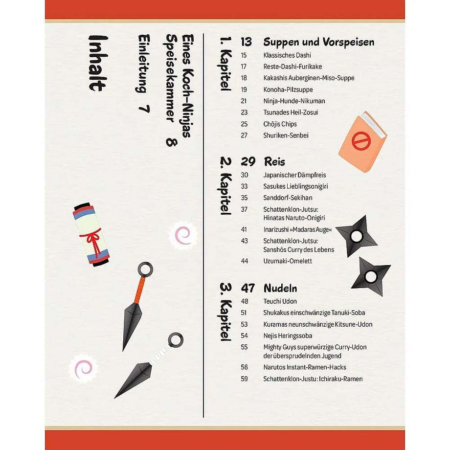 Naruto Shippuden - Das inoffizielle Kochbuch Baghernejad, Danielle; Thomas, Ted (Fotografie); Kasprzak, Andreas (Übersetzung) Copertina rigida 