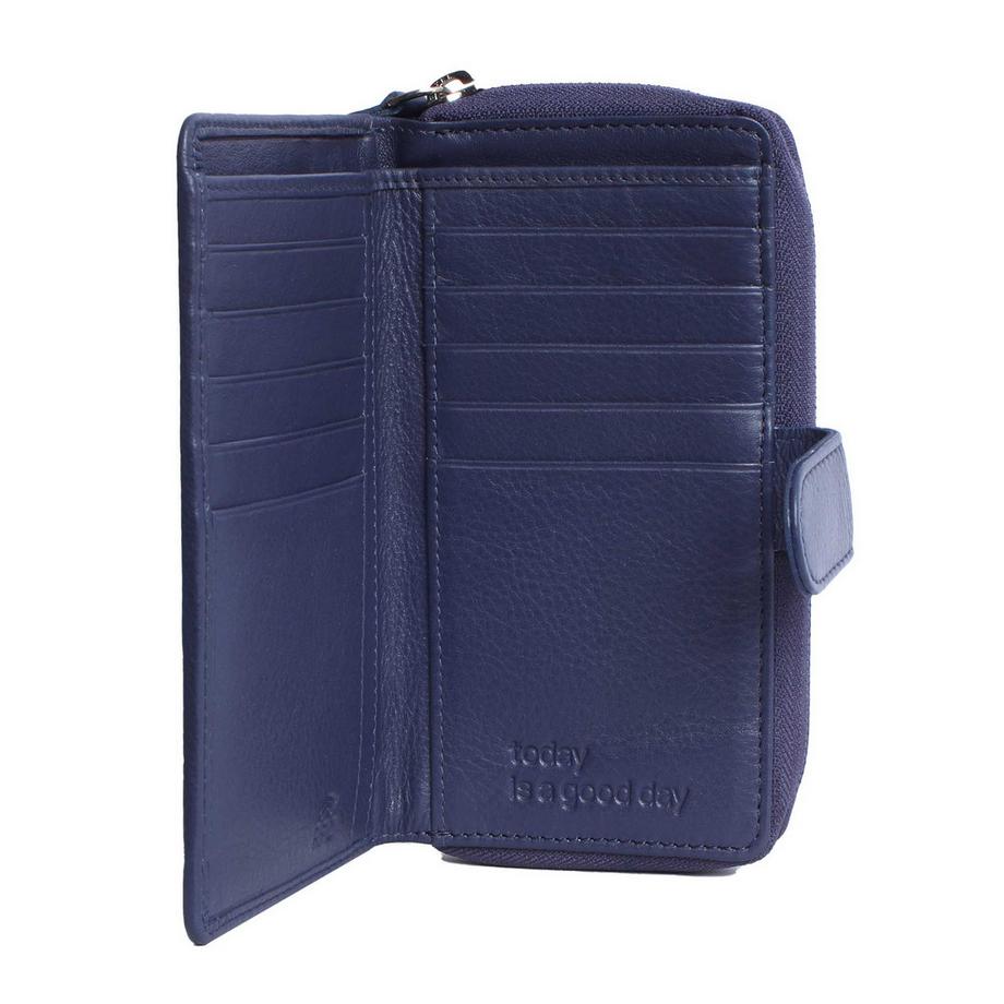 VARGU VINEM 1-A mono Portefeuille en cuir véritable  