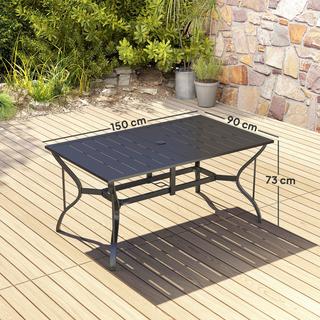 Outsunny table de jardin  