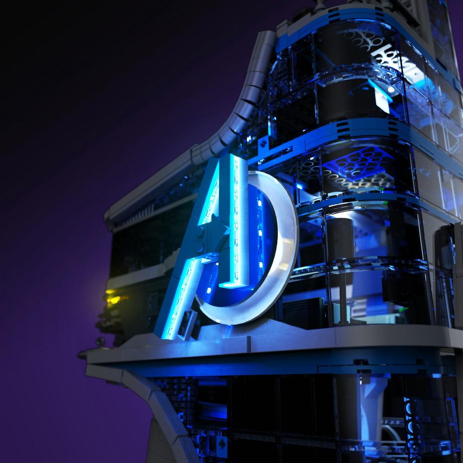 LIGHT MY BRICKS  Kit d’éclairage Light My Bricks 2.0 pour LEGO Avengers Tower 76269 